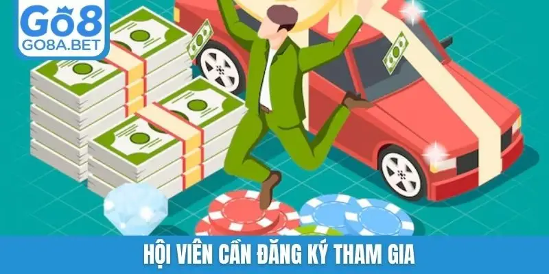 Hội viên cần đăng ký tham gia